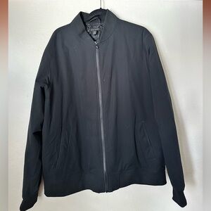Banana Republic Men's Black Bomber Jacket